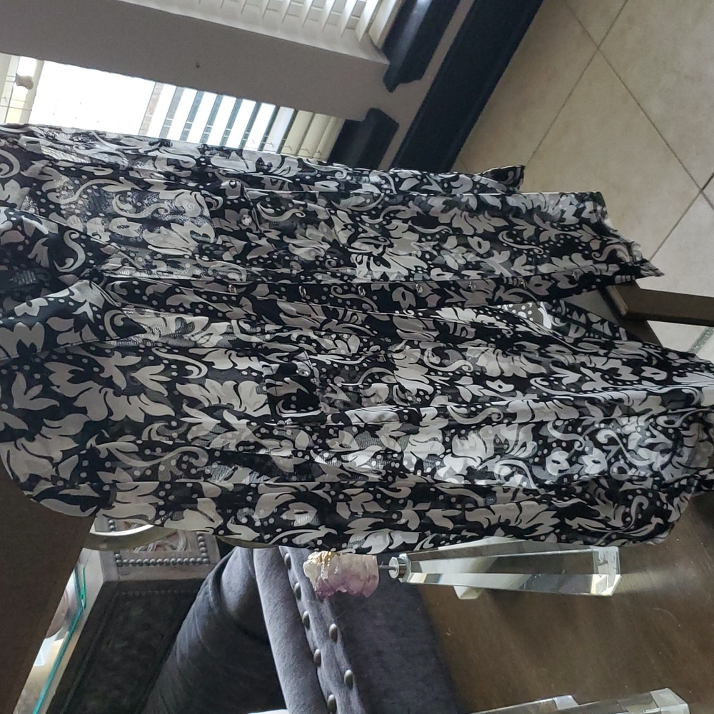 Ladies button down tunic - Picture 4 of 5
